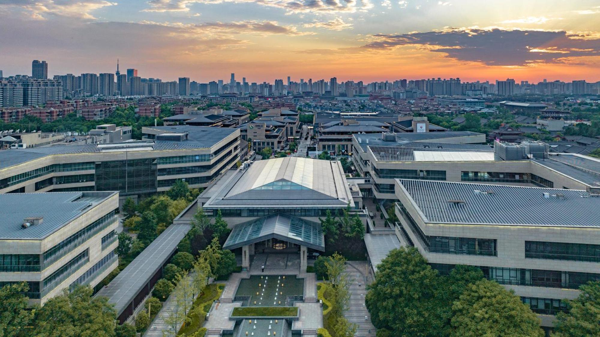 Gran Melia Xi'An Hotel Xian Exterior foto