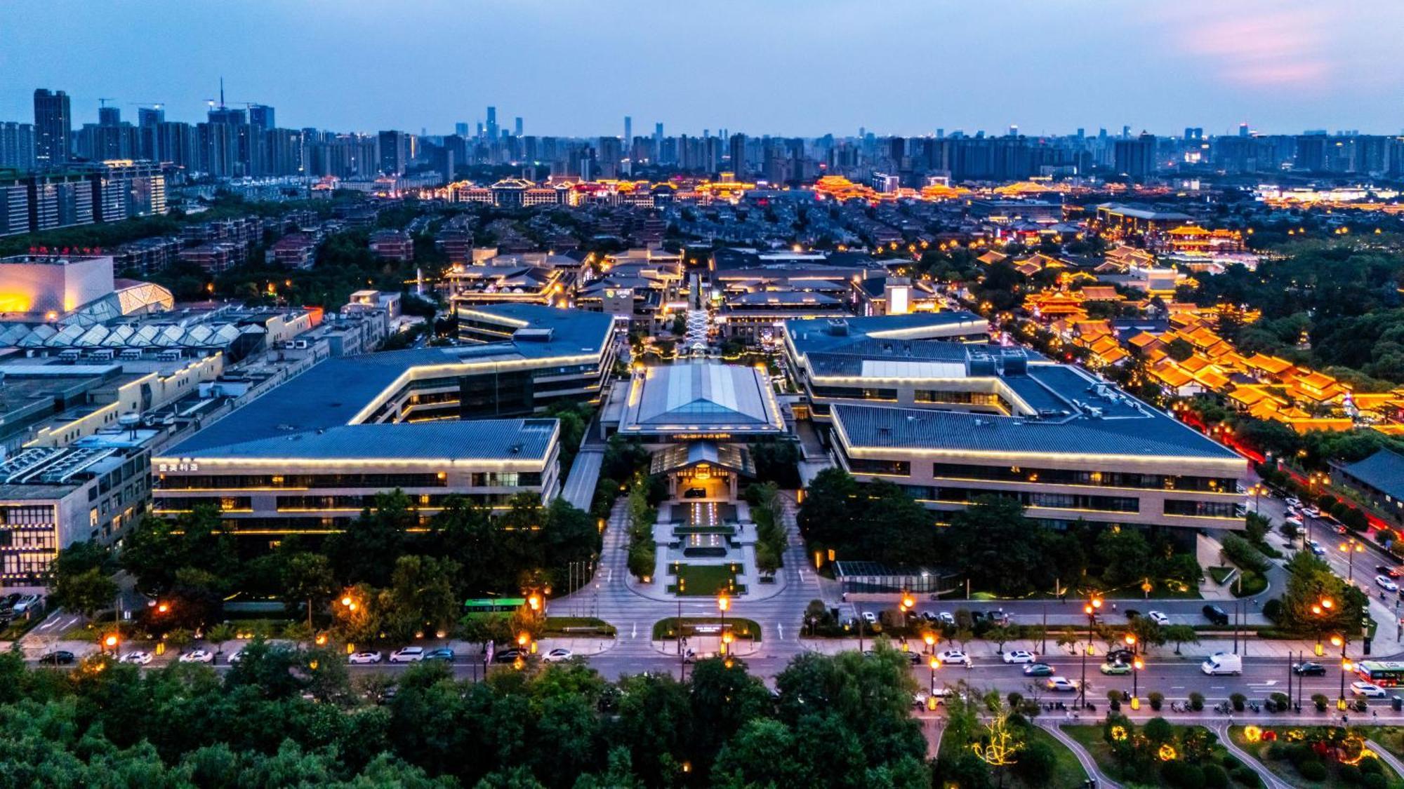 Gran Melia Xi'An Hotel Xian Exterior foto